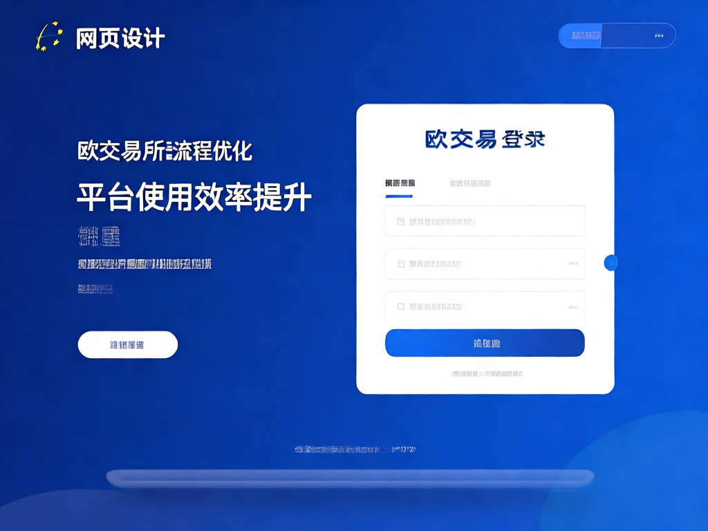 欧交易所登录界面示意图